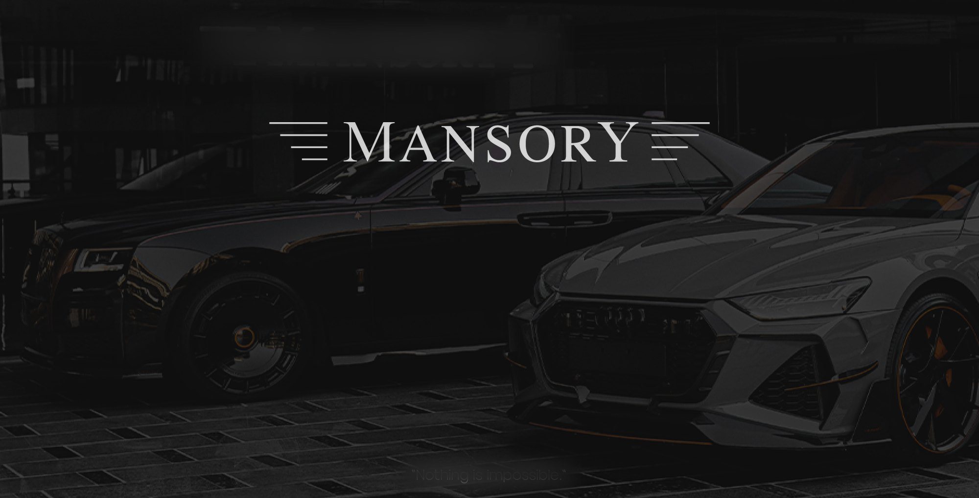 MANSORY — Driving prestige.